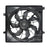 TYC 623860 Dual Radiator and Condenser Fan Assembly