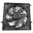 TYC 623880 Dual Radiator and Condenser Fan Assembly