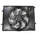 TYC 623900 Dual Radiator and Condenser Fan Assembly