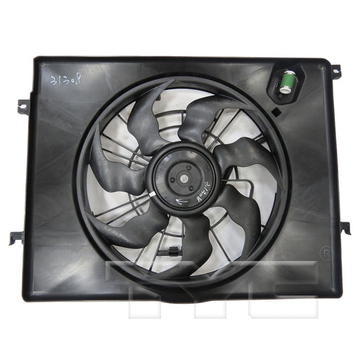 TYC 623900 Dual Radiator and Condenser Fan Assembly