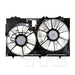 TYC 623940 Dual Radiator and Condenser Fan Assembly