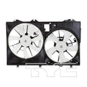 TYC 623940 Dual Radiator and Condenser Fan Assembly