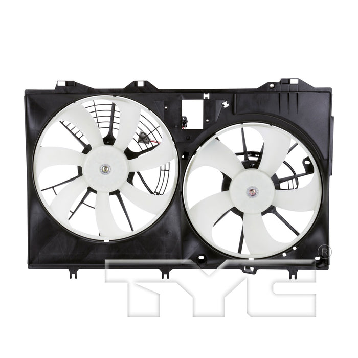 TYC 623940 Dual Radiator and Condenser Fan Assembly