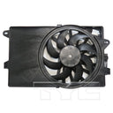 TYC 624010 Dual Radiator and Condenser Fan Assembly