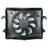 TYC 624040 Dual Radiator and Condenser Fan Assembly