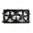 TYC 624050 Dual Radiator and Condenser Fan Assembly