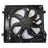 TYC 624080 Dual Radiator and Condenser Fan Assembly
