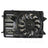 TYC 624090 Dual Radiator and Condenser Fan Assembly