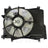 TYC 624100 Dual Radiator and Condenser Fan Assembly