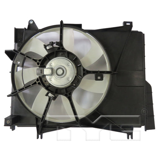 TYC 624100 Dual Radiator and Condenser Fan Assembly