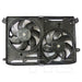 TYC 624110 Dual Radiator and Condenser Fan Assembly