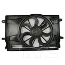 TYC 624140 Dual Radiator and Condenser Fan Assembly