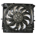 TYC 624170 Dual Radiator and Condenser Fan Assembly