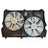 TYC 624180 Dual Radiator and Condenser Fan Assembly
