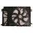 TYC 624200 Dual Radiator and Condenser Fan Assembly