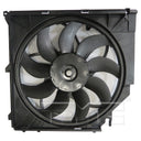 TYC 624230 Dual Radiator and Condenser Fan Assembly