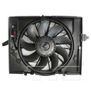 TYC 624290 Dual Radiator and Condenser Fan Assembly