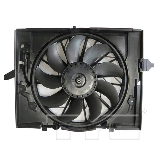 TYC 624290 Dual Radiator and Condenser Fan Assembly