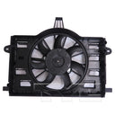 TYC 624320 Dual Radiator and Condenser Fan Assembly