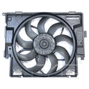TYC 624380 Dual Radiator and Condenser Fan Assembly