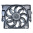 TYC 624380 Dual Radiator and Condenser Fan Assembly