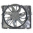 TYC 624390 Dual Radiator and Condenser Fan Assembly