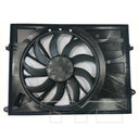 TYC 624410 Dual Radiator and Condenser Fan Assembly