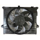 TYC 624420 Dual Radiator and Condenser Fan Assembly