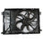 TYC 624440 Dual Radiator and Condenser Fan Assembly