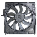 TYC 624470 Dual Radiator and Condenser Fan Assembly