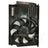 TYC 624480 Dual Radiator and Condenser Fan Assembly