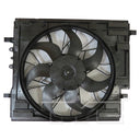TYC 624650 Dual Radiator and Condenser Fan Assembly