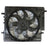 TYC 624650 Dual Radiator and Condenser Fan Assembly