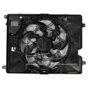 TYC 624700 Dual Radiator and Condenser Fan Assembly