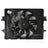 TYC 624750 Dual Radiator and Condenser Fan Assembly
