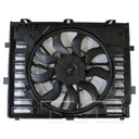 TYC 624760 Dual Radiator and Condenser Fan Assembly