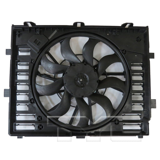 TYC 624760 Dual Radiator and Condenser Fan Assembly