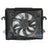 TYC 624830 Dual Radiator and Condenser Fan Assembly