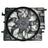 TYC 624840 Dual Radiator and Condenser Fan Assembly