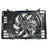 TYC 624870 Dual Radiator and Condenser Fan Assembly