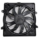 TYC 625050 Dual Radiator and Condenser Fan Assembly