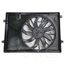 TYC 625060 Dual Radiator and Condenser Fan Assembly
