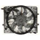 TYC 625070 Dual Radiator and Condenser Fan Assembly