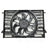TYC 625080 Dual Radiator and Condenser Fan Assembly