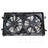 TYC 625090 Dual Radiator and Condenser Fan Assembly