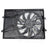 TYC 625100 Dual Radiator and Condenser Fan Assembly