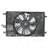 TYC 625110 Dual Radiator and Condenser Fan Assembly