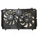 TYC 625120 Dual Radiator and Condenser Fan Assembly