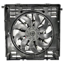 TYC 625170 Dual Radiator and Condenser Fan Assembly