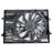 TYC 625240 Dual Radiator and Condenser Fan Assembly